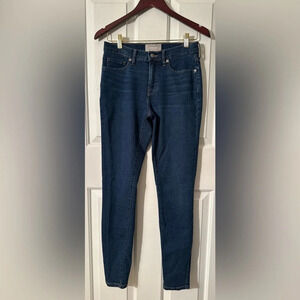 EVERLANE 27 Tall Mid Rise Vivid Blue Wash Jeans